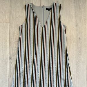 Theory A Line Stripe Dress